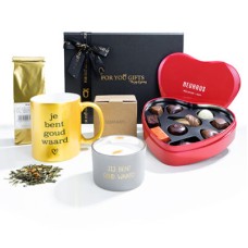 Tea package 'you are worth gold' deluxe